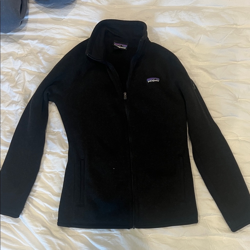 Patagonia Black Women's Full-Zip Fleece Jacket